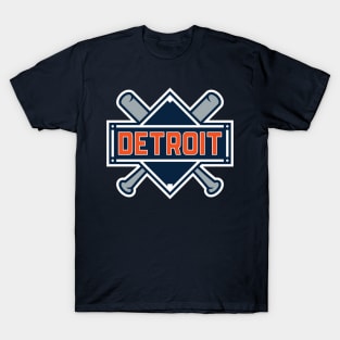 Detroit Tigers Baseball T-Shirt